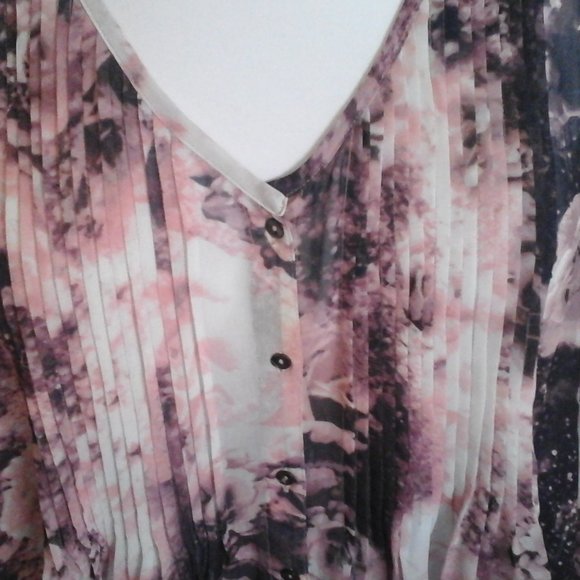 Together Chiffon Floral Blouse, 18 - Picture 3 of 9